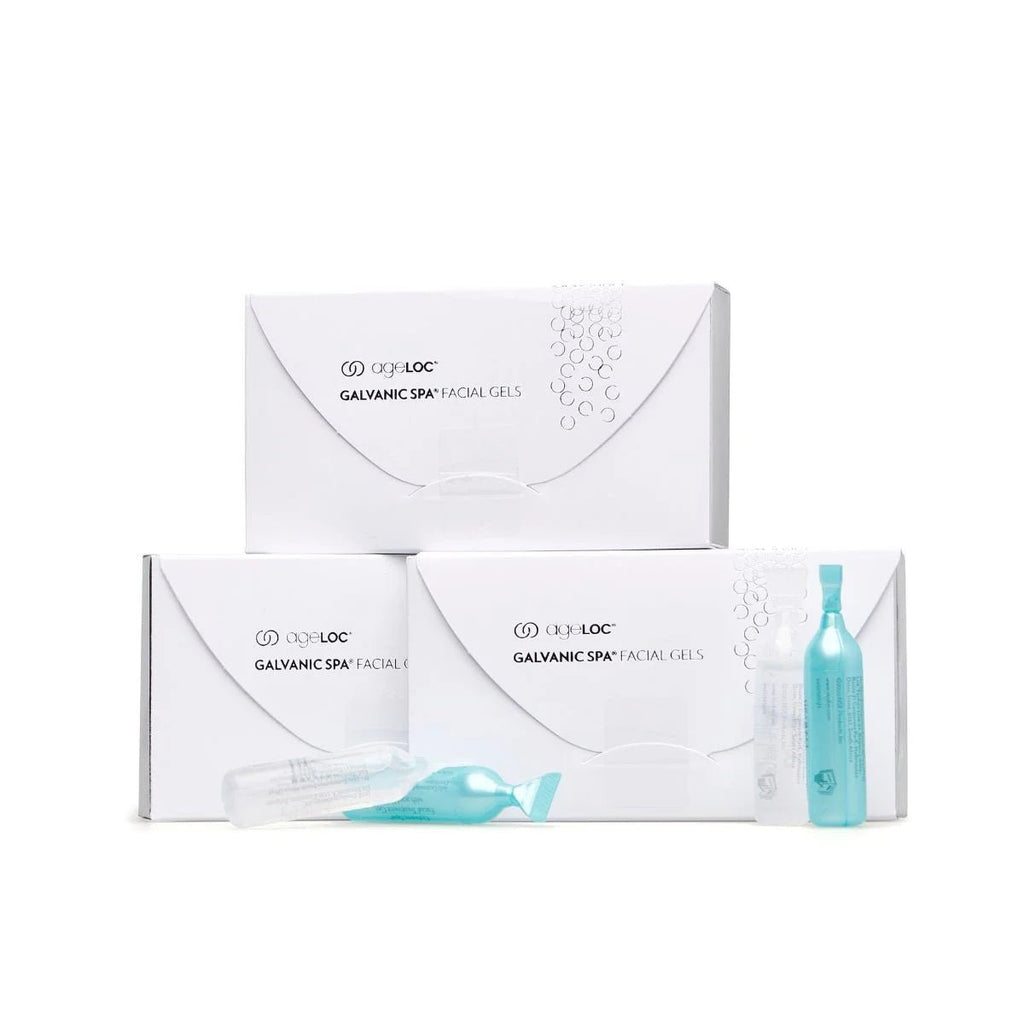 Nu Skin ageLOC® Galvanic Spa Facial Gels para dispositivo antiedad - 3 cajas - NewSkinShop