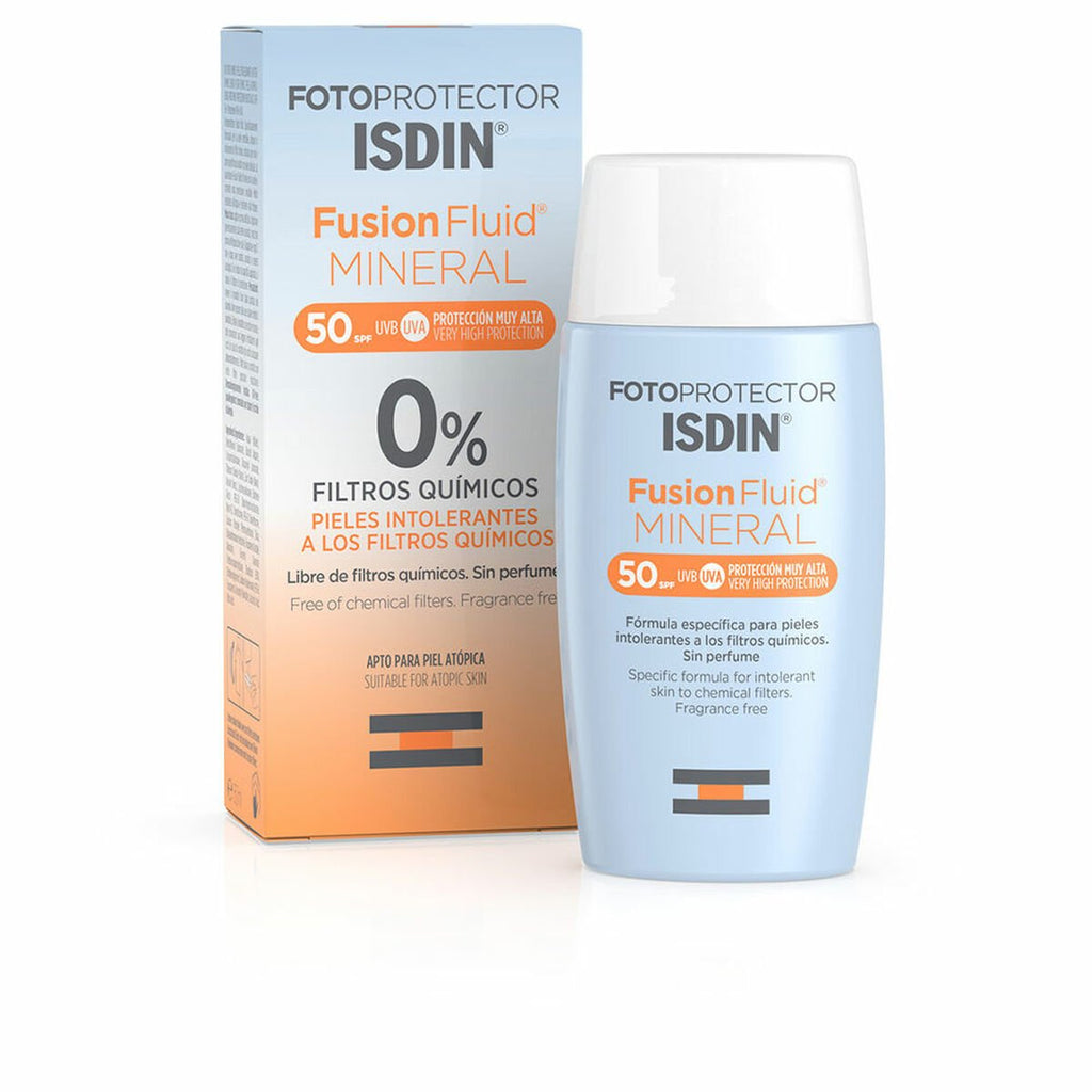 Nu Skin Sun Block Isdin Fotoprotector Fusion Fluid SPF 50+ (50 ml) - NewSkinShop