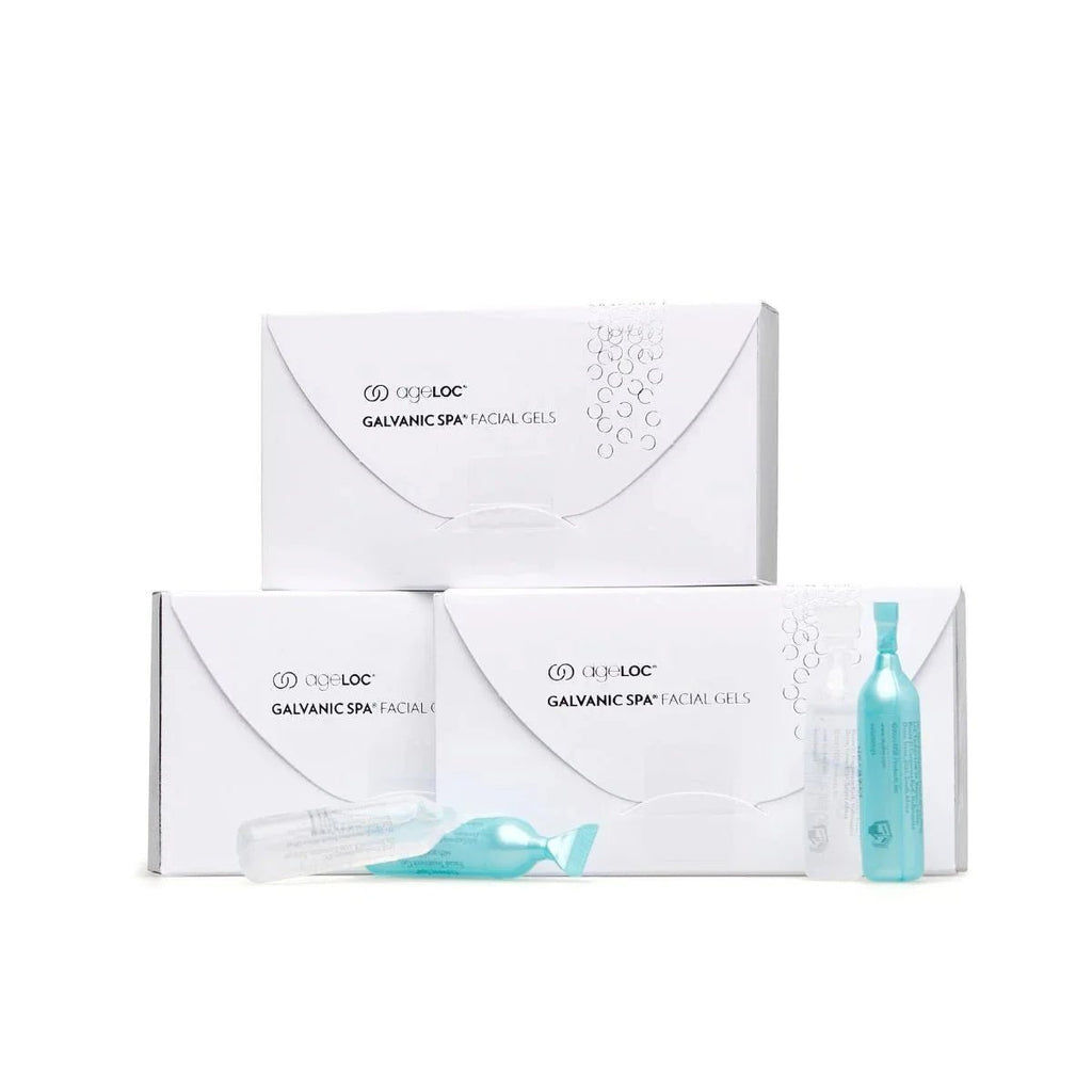 Nu Skin ageLOC® Galvanic Spa Facial Gels para dispositivo antiedad - 3 cajas CL - NewSkinShop
