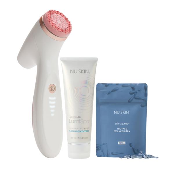 Nu Skin ageLOC® LumiSpa® iO Rose Gold y Tru Face Essence Ultra MEX - NewSkinShop