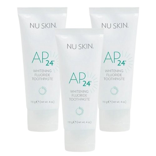 Nu Skin AP 24 Whitening Fluoride Toothpaste Pack 3 unidades AUS - NewSkinShop