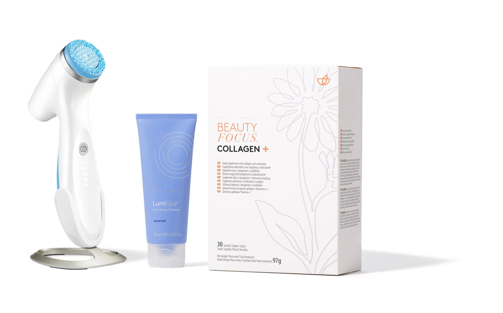 Nu Skin Better Together Collagen+ y LumiSpa iO System Normal/Mixta POL - NewSkinShop