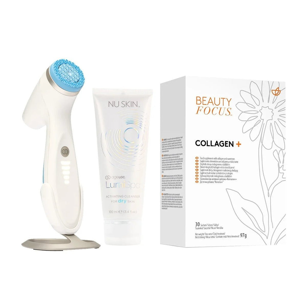 Nu Skin Better Together Collagen+ y LumiSpa iO System Piel Seca UK - NewSkinShop