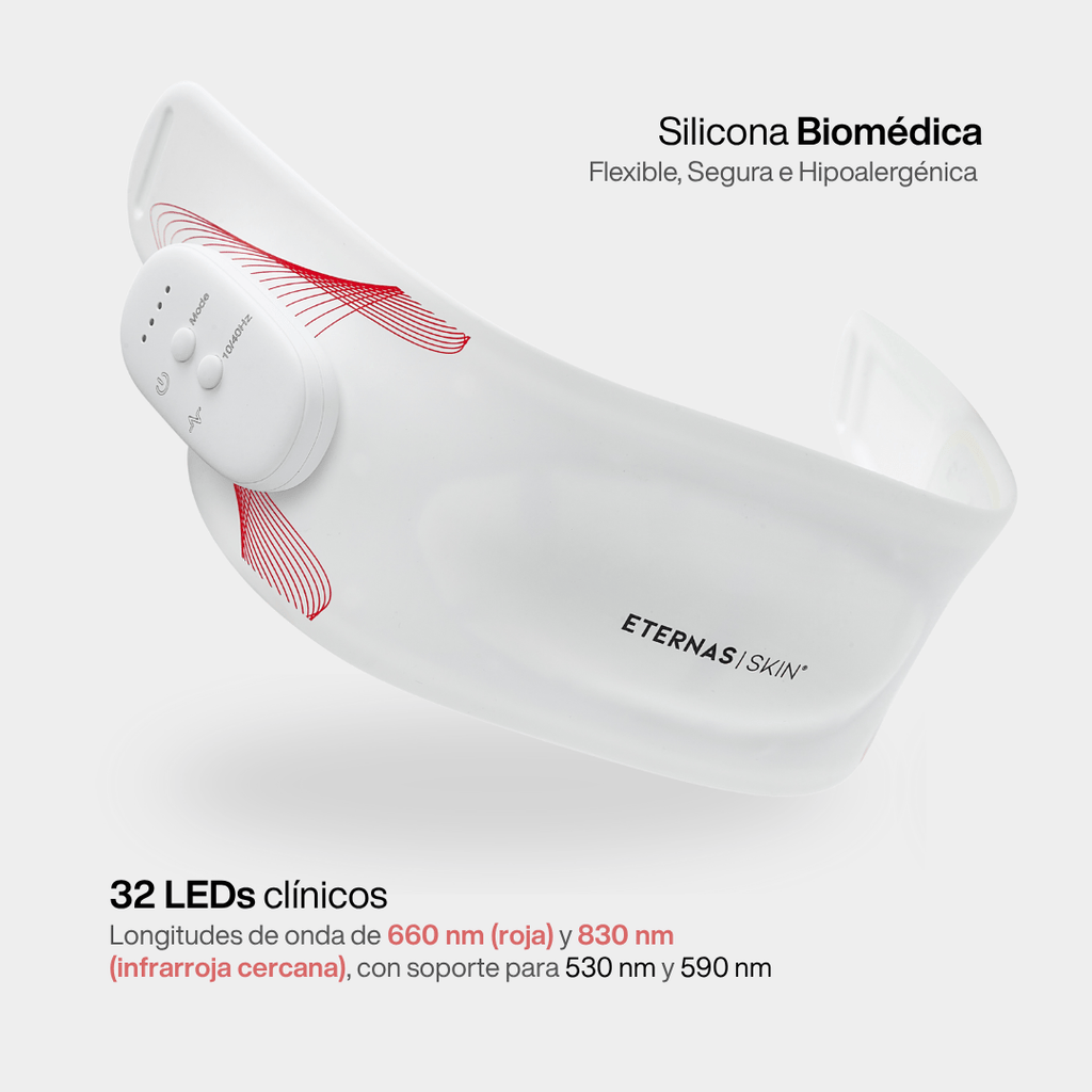Nu Skin ETERNAS Lifting Facial Reafirmante y Alivio del Dolor - LED Infrarroja 830nm - NewSkinShop