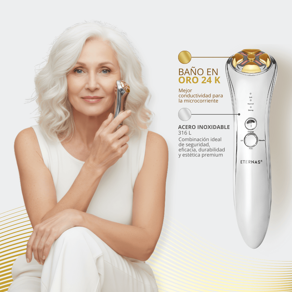 Nu Skin Eternas RF Multifunción Oro 24K Antiedad & Lifting - NewSkinShop
