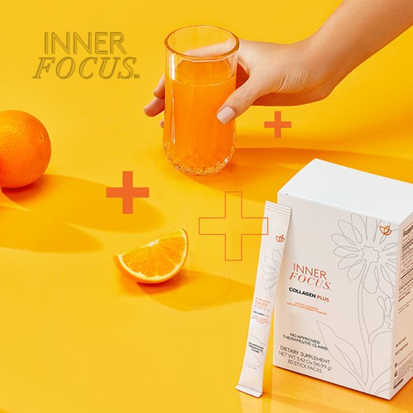 Nu Skin Inner Focus™ Collagen Plus 4 boxes of 30 sticks THA - NewSkinShop