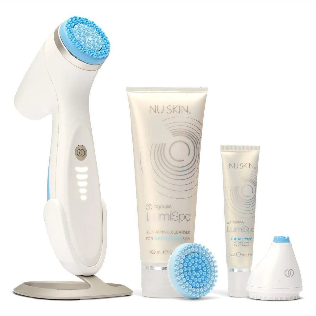 Nu Skin Kit ageLOC® LumiSpa iO para piel sensible con Ideal Eyes ZA - NewSkinShop