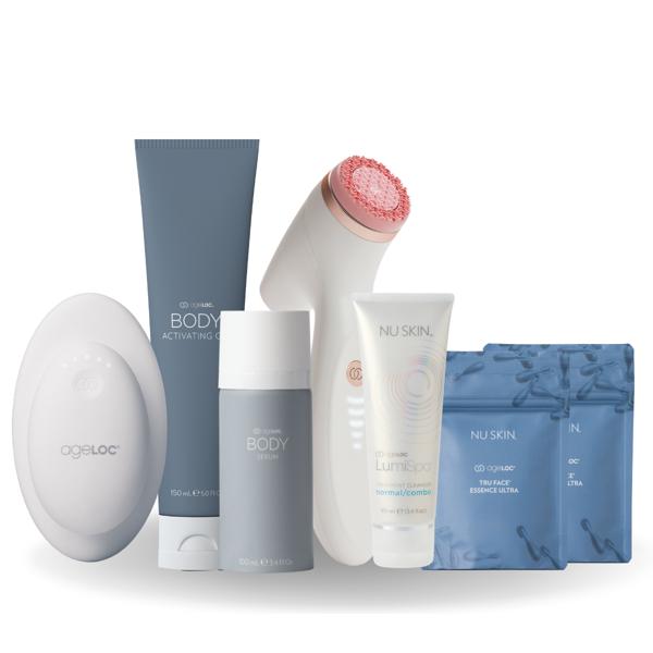 Nu Skin Kit Dúo iO Rose Gold (LumiSpa + WellSpa) COL - NewSkinShop