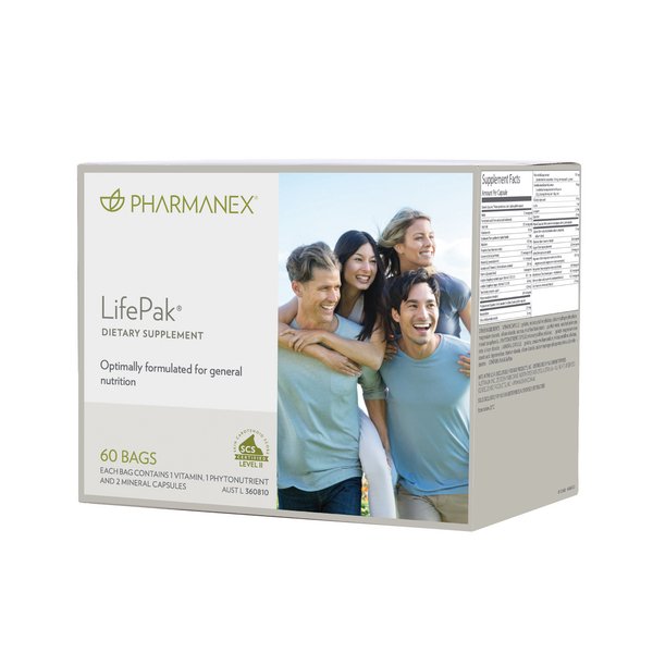 Nu Skin Lifepak® Pharmanex 60 Bolsitas (con 4 comprimidos) AUS - NewSkinShop