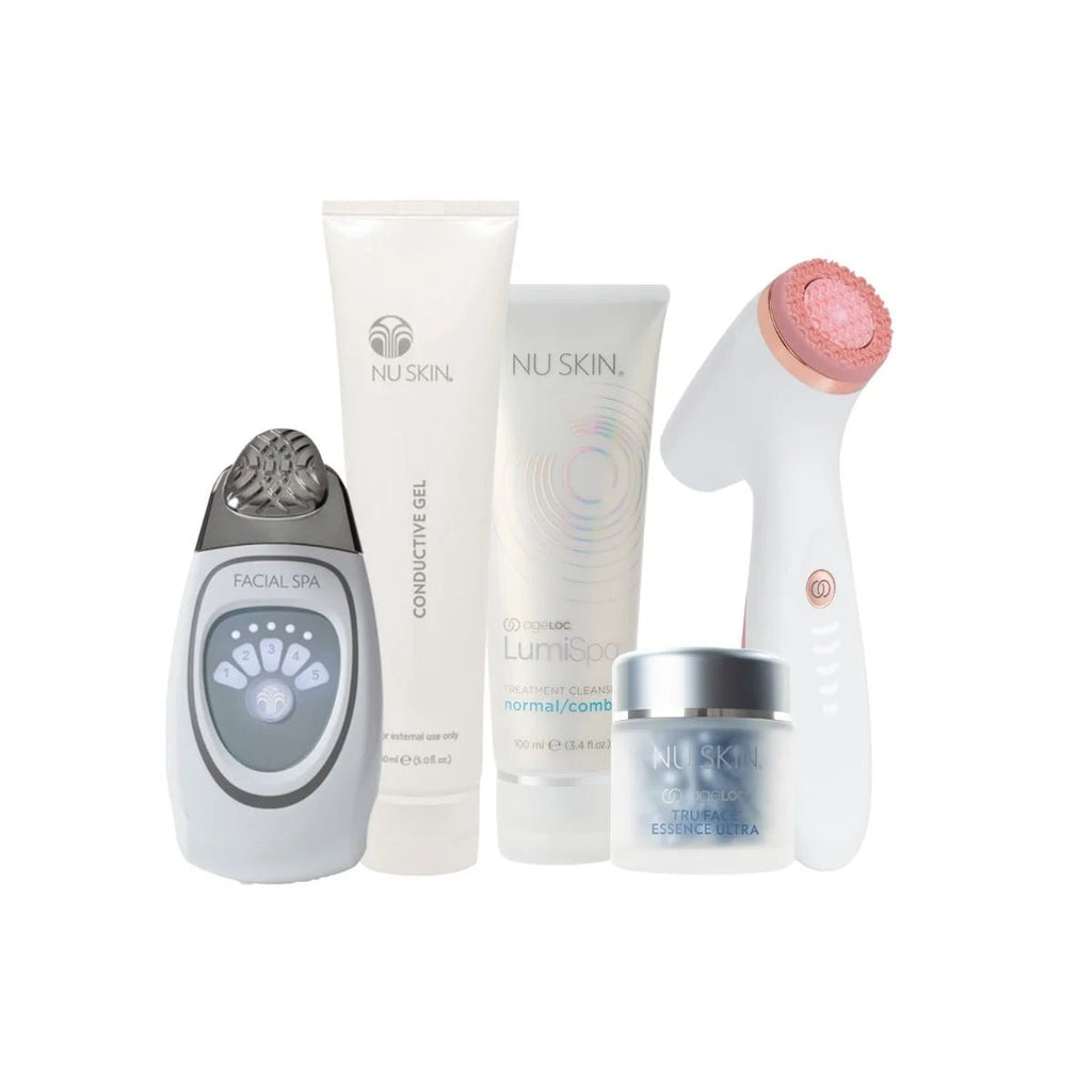 Nu Skin LumiSpa® Gold Rose Facial Spa Beauty Bundle USA - NewSkinShop