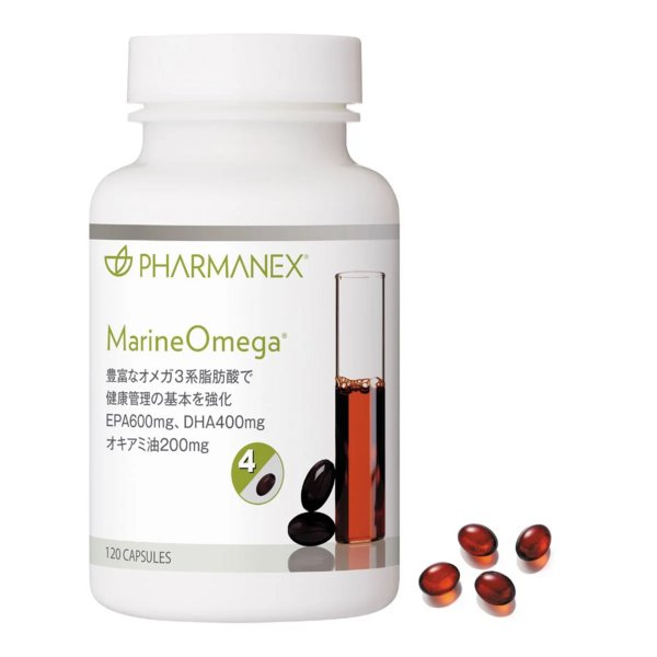 Nu Skin Marine Omega Pharmanex 120 softgels JPN - NewSkinShop