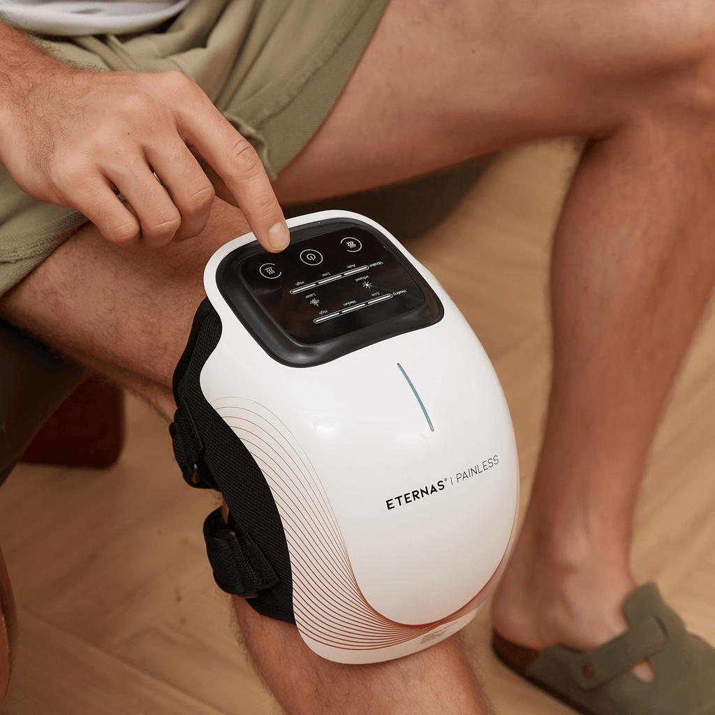 Nu Skin Masajeador de Rodilla Inalámbrico | Alivio del Dolor Articular por Infrarrojos, Calor, Láser y Vibración - NewSkinShop