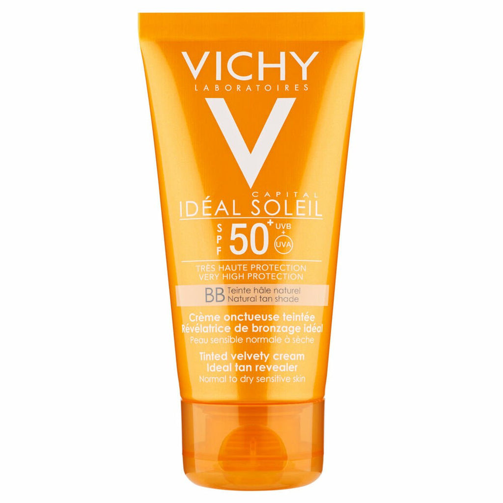 Nu Skin Protector Solar con Color Vichy Ideal Soleil BB SPF50 Crema (50 ml) - NewSkinShop