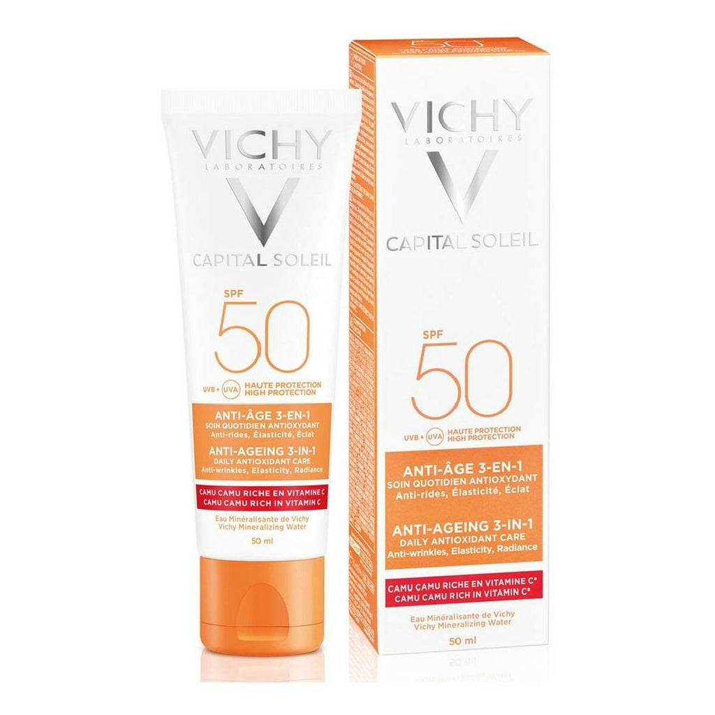 Nu Skin Protector Solar Facial Vichy VCH00115 Spf 50 3 en 1 Antiedad - NewSkinShop