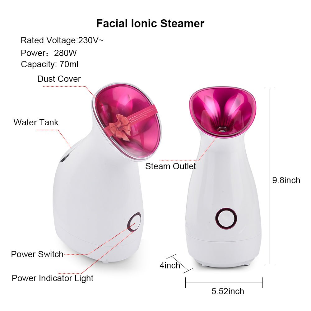Nu Skin Hot Mist Sprayer Facial Steamer Nano Lonic - NewSkinShop