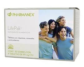 Nu Skin Pharmanex LifePak+ 30 sobres con 4 tabletas - NewSkinShop